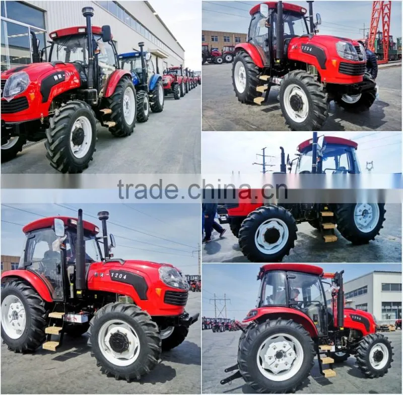 high performence 120hp farm tractor with YTO engine