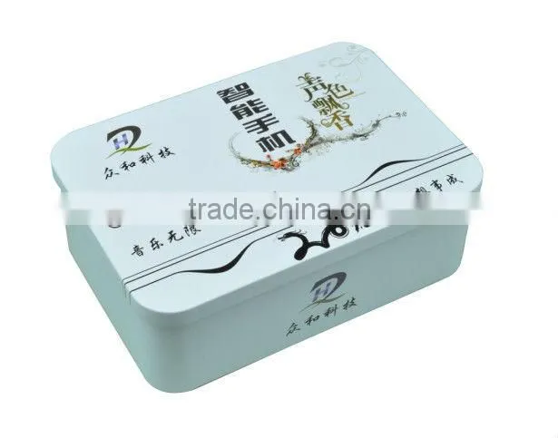 tin packing box for battery or bluetooth earphone