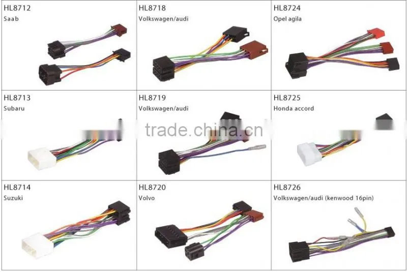 customized auto wire harness&cable assembly