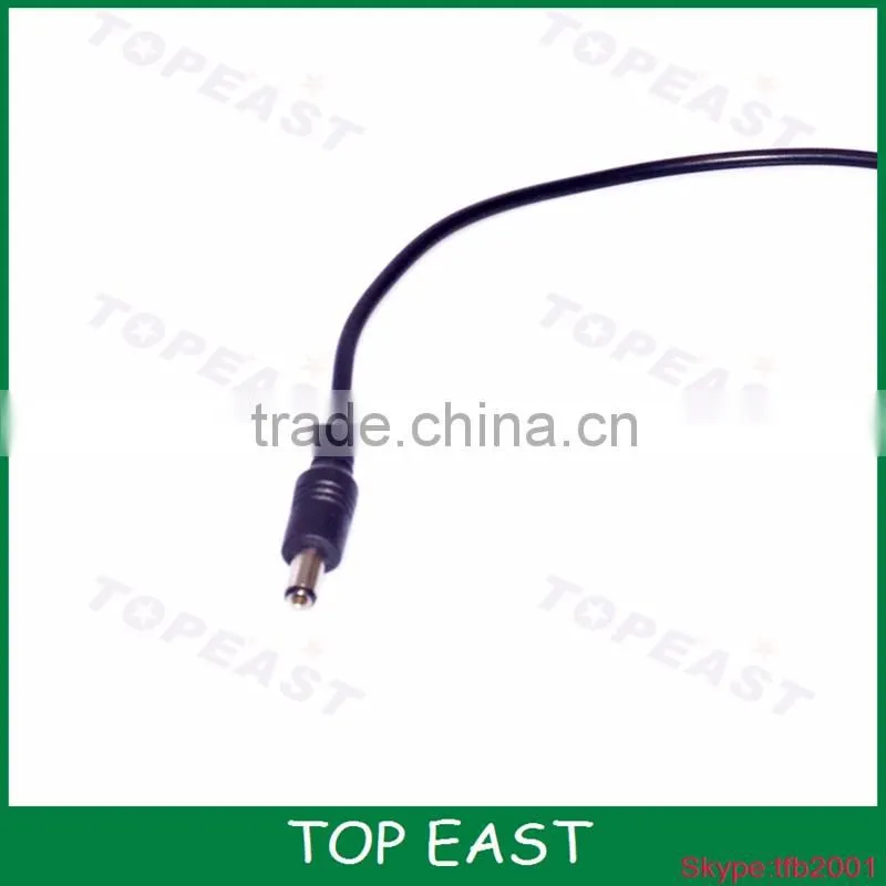 DC power cable 5.5/2.1mm male and female with wire solder