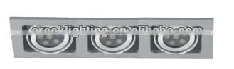 Double 6X1W LED downlight
