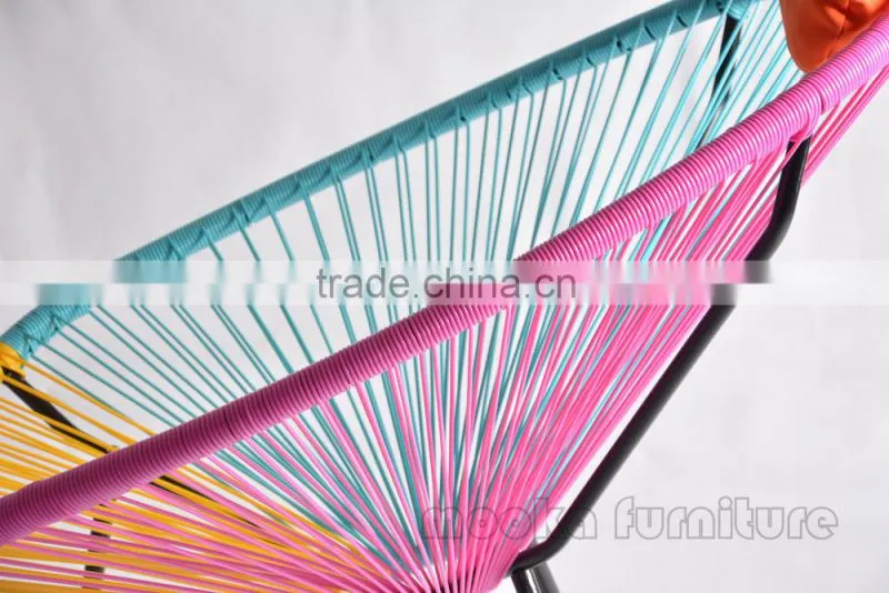 modern PE rattan Acapulco chair cheap garden furniture