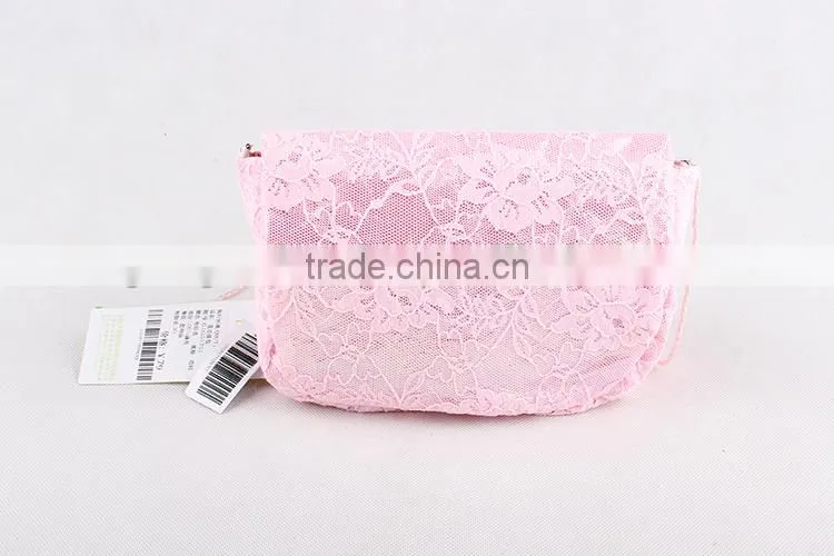 2015 Lovely baby lace satin velvet bag fashion accessories for girls