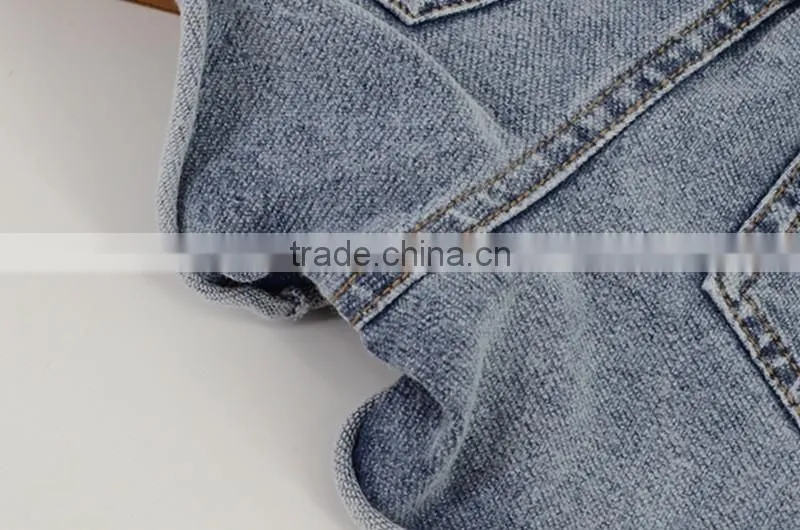 Wholesale Fashion Korean Baby Girl Clothes 2016 New Summer Girl Short Jeans Lovely Little Girl Metal Rivets Pocket Jeans