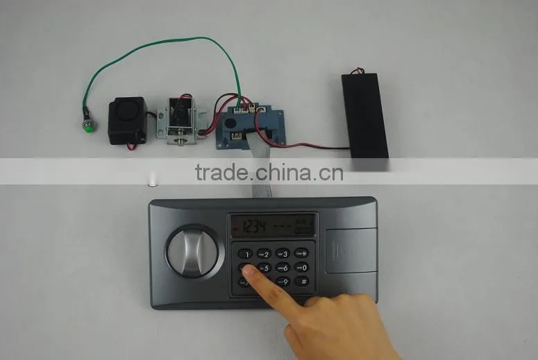 safe box lcd lock,lock for metal box,home safe lock,small lock for boxes