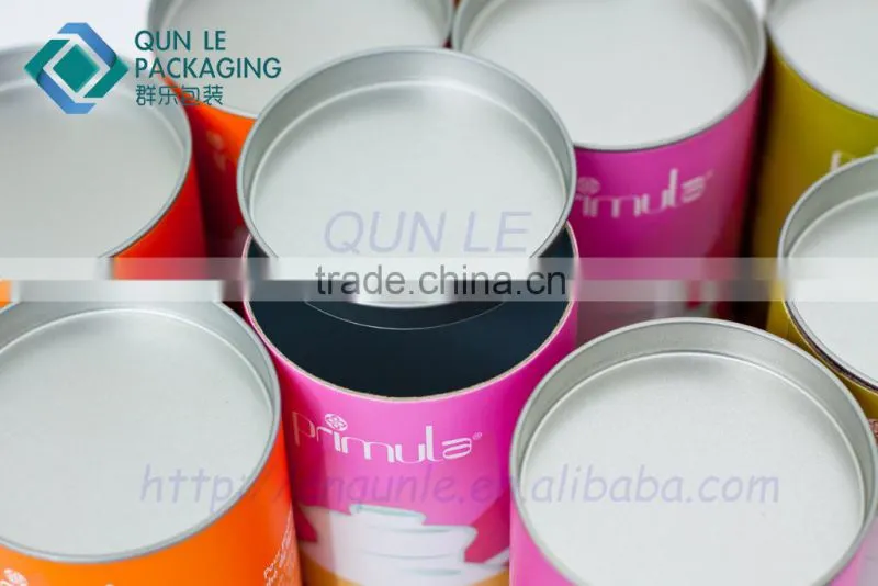 New Design Tea can with metal insert lid