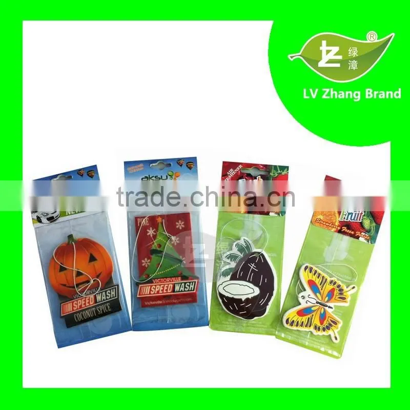 Customized Paper Car Air Freshener