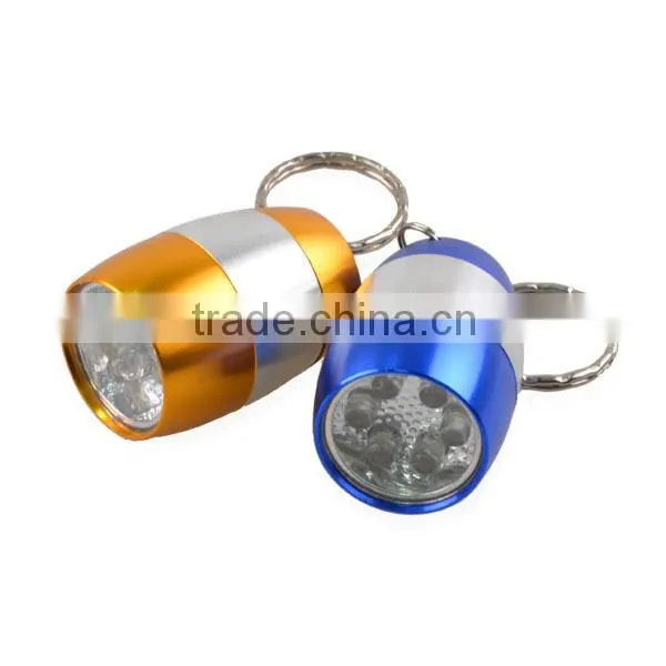 Best Promotional Item 6 LED Light Mini Cute Flashlight Keychain
