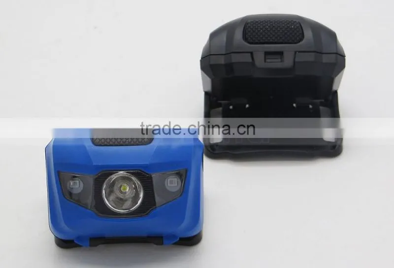 AAA Battery Car Headlamp LED Portable Blue Headlight