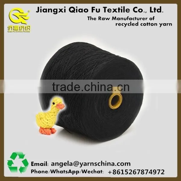 High twist cotton yarn blended yarn for making cotton rope toys
