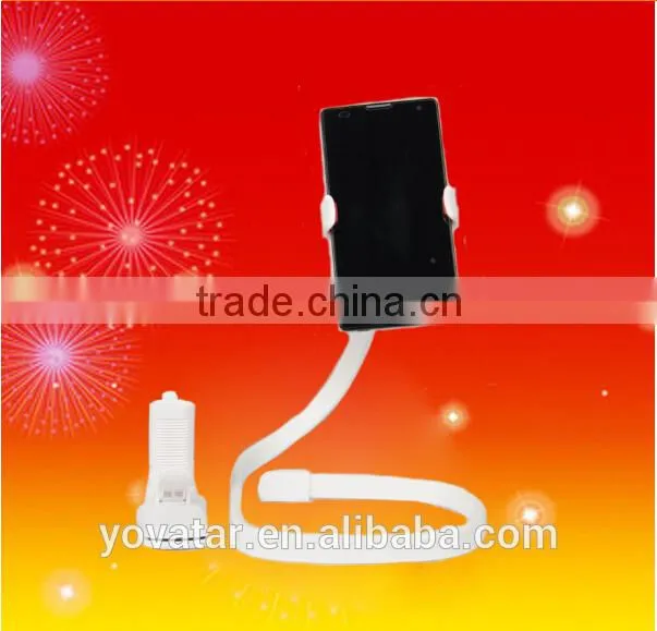 New!!!Universal Clip snake Car Desktop Lazy Bed Phone Holder Stand For iPhone 6/plus, for note 4,for note 3