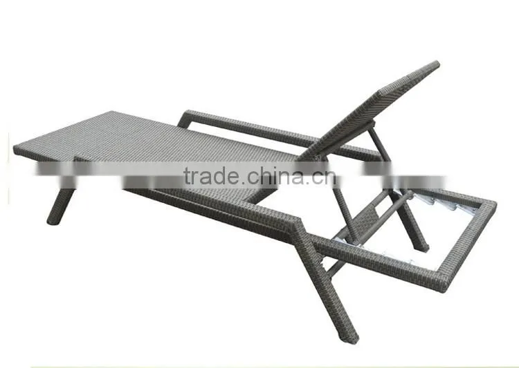 New Model Sofa Bed Outdoor Aluminum Folding Beach Luxury Lounge Chair
