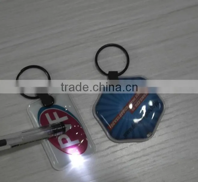Hot selling squeeze keychain/LED keychain with cheap price