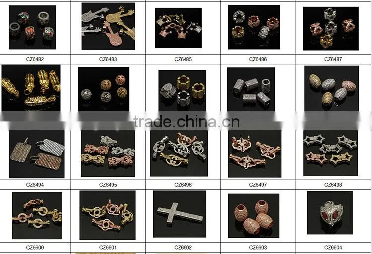 JFH1033-1043 Handmade Cloisonne Beads,Vacuum plating, Color preserving brass lucky charm