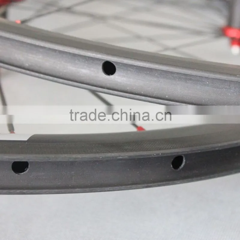 Clincher wheelset R13 hubs cabron road bike parts ICAN China bike wheelset 38C