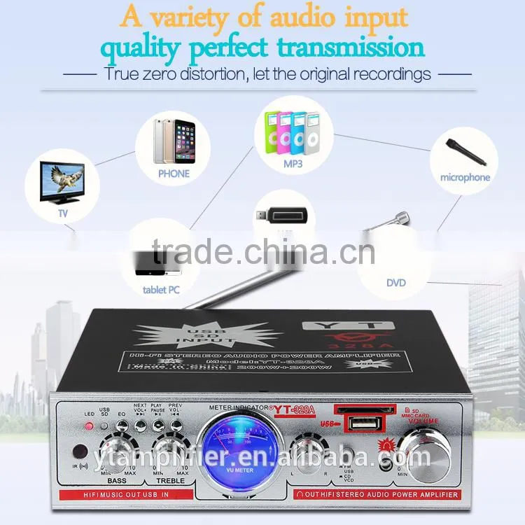 karaoke echo mixer amplifier YT-328A