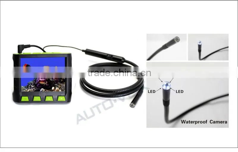 3.5 inch wired usb waterproof endoscope inspection camera with 1m cable