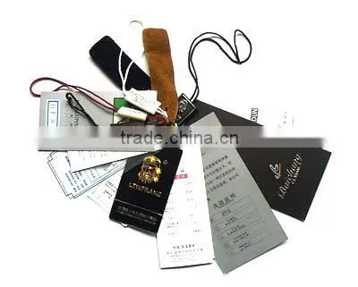 Custom paper hang tag