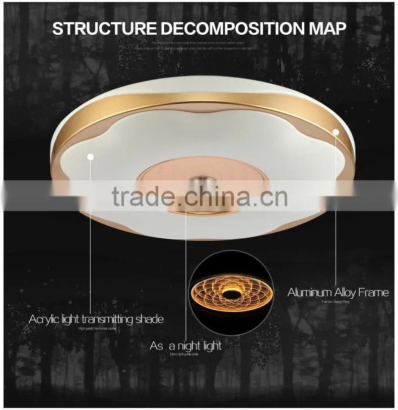 2016 New design surface mount ceiling light round led ceiling light
