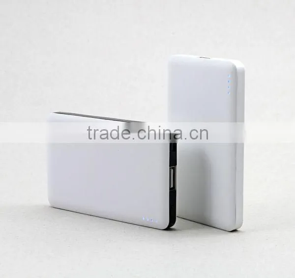 AWC813 2000mah OEM Slim card smart phone charge portable mobile power bank
