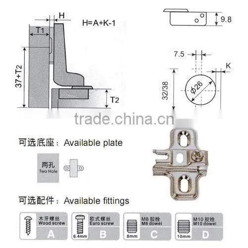 92 Degree kitchen cabinet hinges