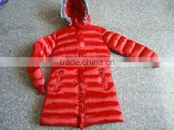 2013 News womens padding winter jackets with PVC coating