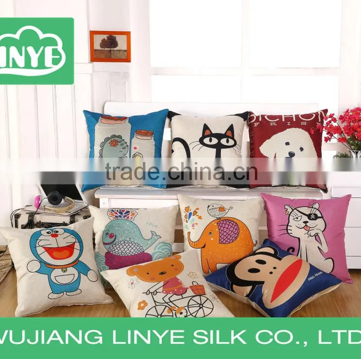 various kinds of cotton linen pillows