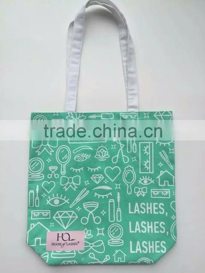 factory price cotton promotion bag with customer logo printing