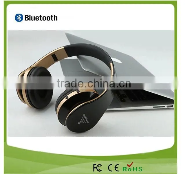 For bluetooth soloed HD super bass sound headphone