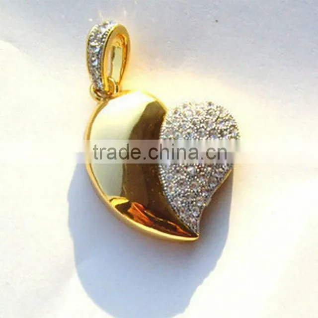 Jewelery heart usb