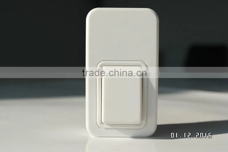 wireless doorbell with 2 receiver high-end wireless door bell outdoor wireless doorbell