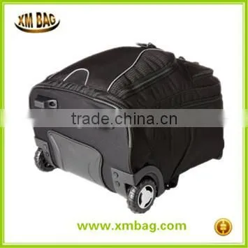 Trolley travel school laptop backpack with wheels in high quality