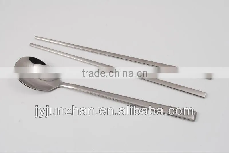 Stainless steel 410 Korean spoon with perfect polishing and nice design handle