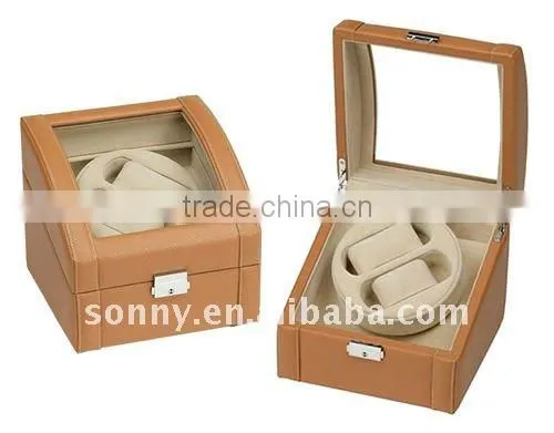 High quality pu watch winder