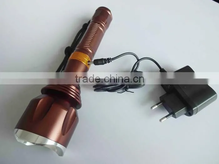 most powerful led flashlight torch light, t6 rechargeable led flashlight, led long range flashlight torch
