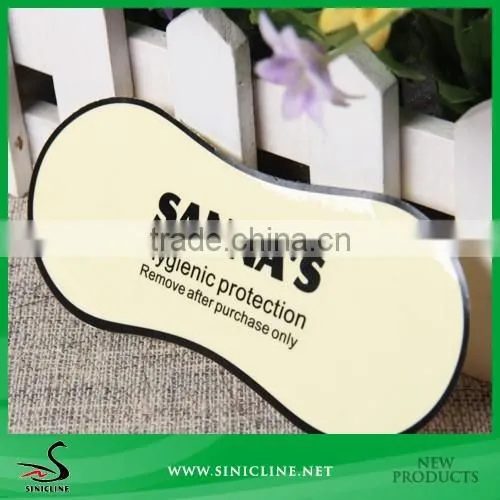 Sinicline Waterproof transparent self adhesive sticker label / die cut sticker / clear vinyl sticker