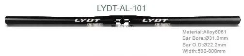Alloy flat handle bar