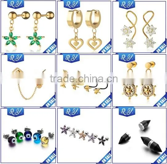 Hot Sale Tassel Body Jewelry Tassel Dangle Earrings Body Piercing Jewelry