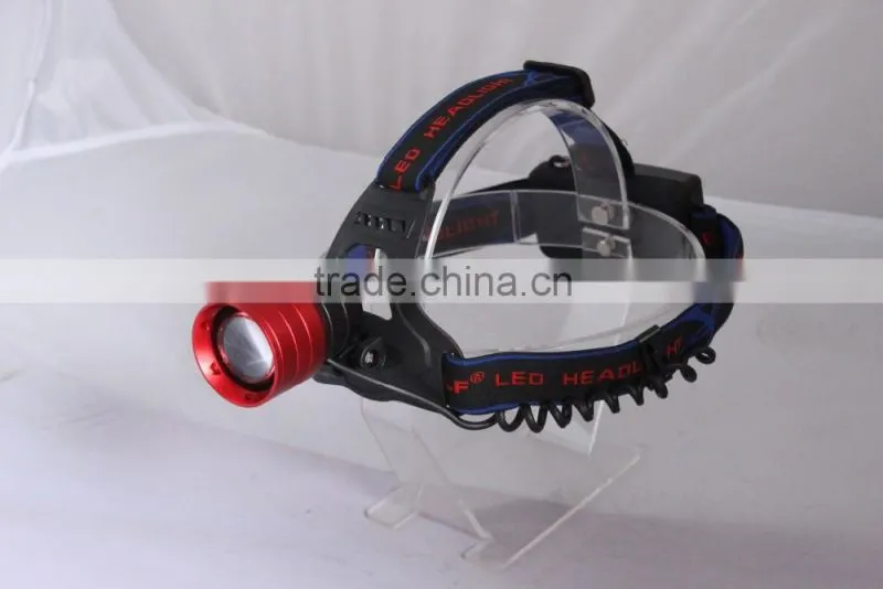 aluminum zoom function LED headlight headlamp