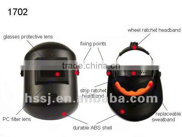 safety welding face shield economic price CE EN 175 approved