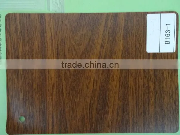 wood grain type pvc film for wood floor