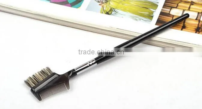 personalized double/two sideded makeup eyebrow brush