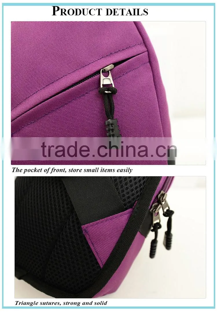 wholesale factory price chest bags foldable nylon messenger bag