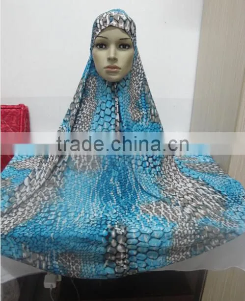 H303 latest big size print muslim hijab,islamic scarf,pray hijab