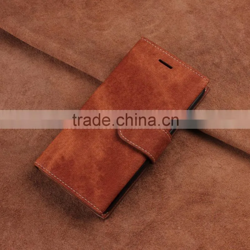 2016 Hot Denim Cell Phone case with many card slots