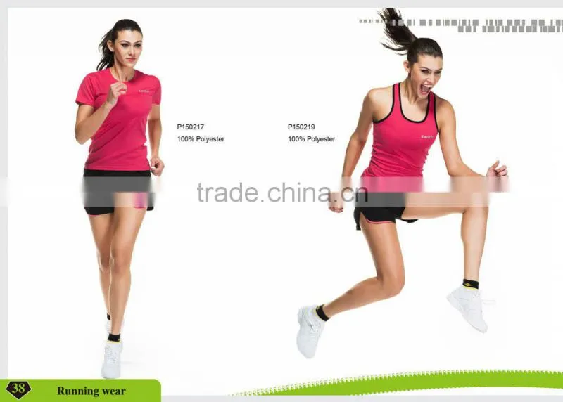 Women running Tank top Lycra pants, gym wear