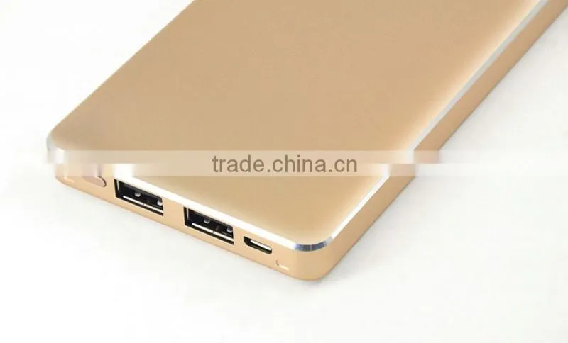 High capacity 8000mah power bank usb charger battery charger