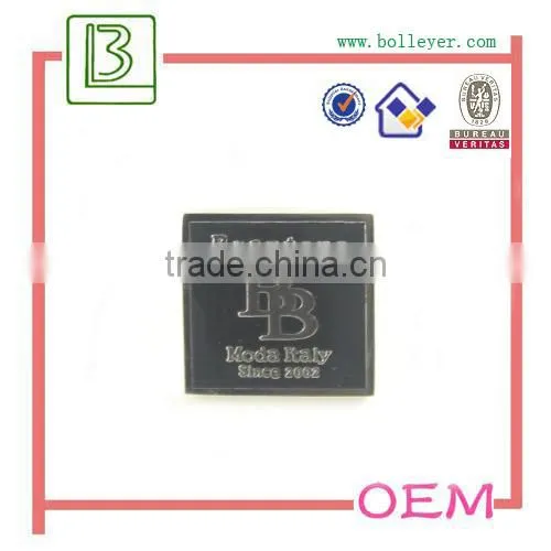 custom engraved logo metal plate