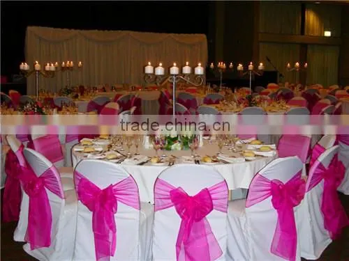 Beautiful Organza Chair Sash for Wedding Decoration