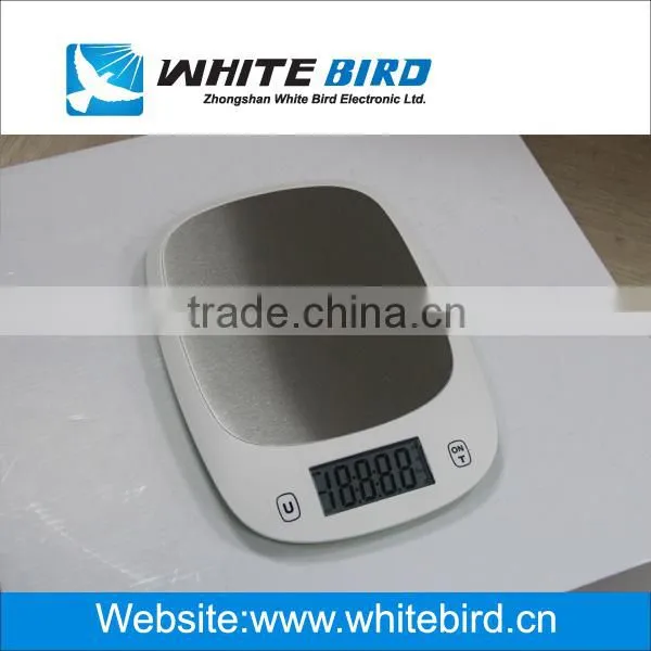 silm stainless steel electronic digital kitchen scale 5kg